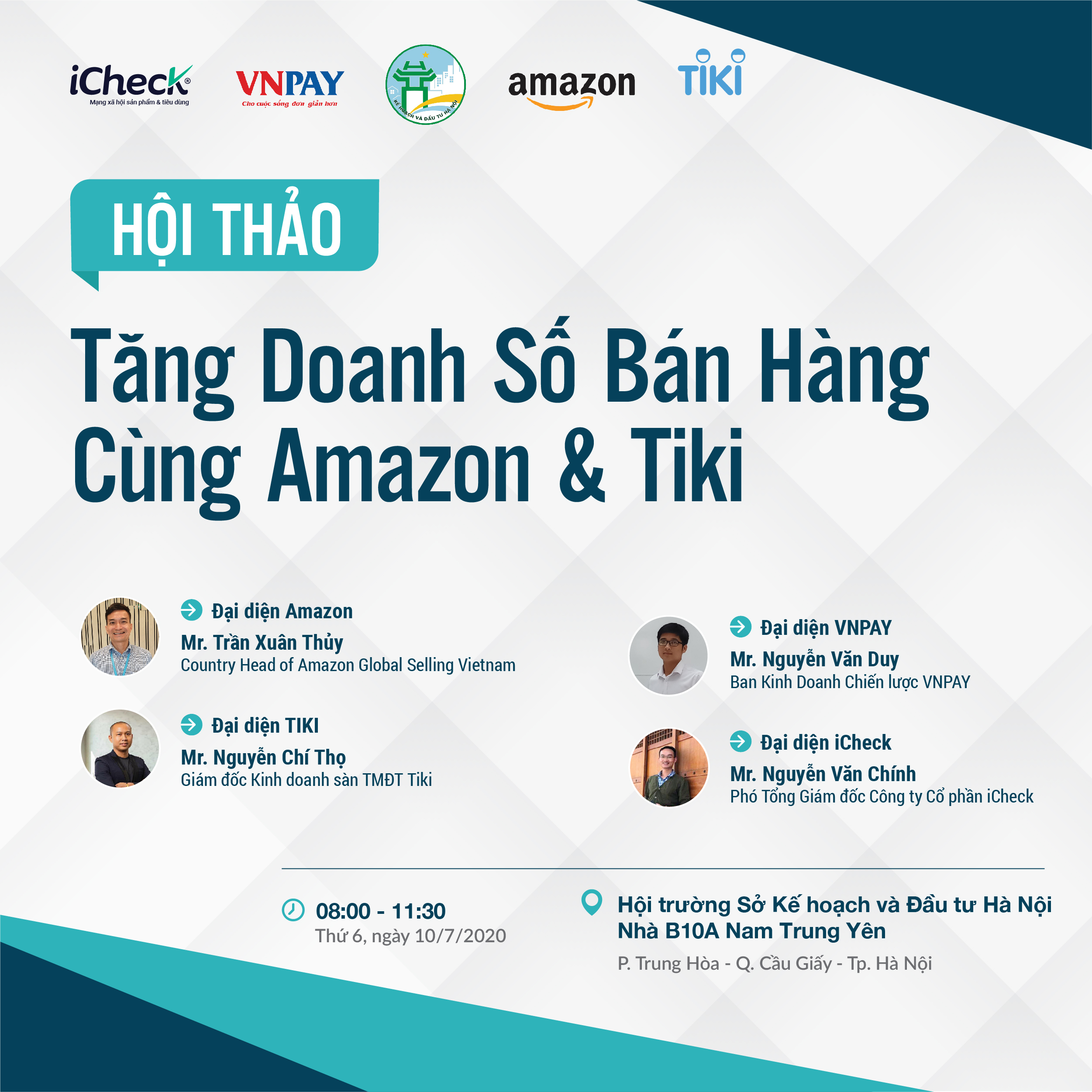 iCheck phoi hop to chuc su kien Tang doanh so ban hang cho doanh nghiep mua Covid-19