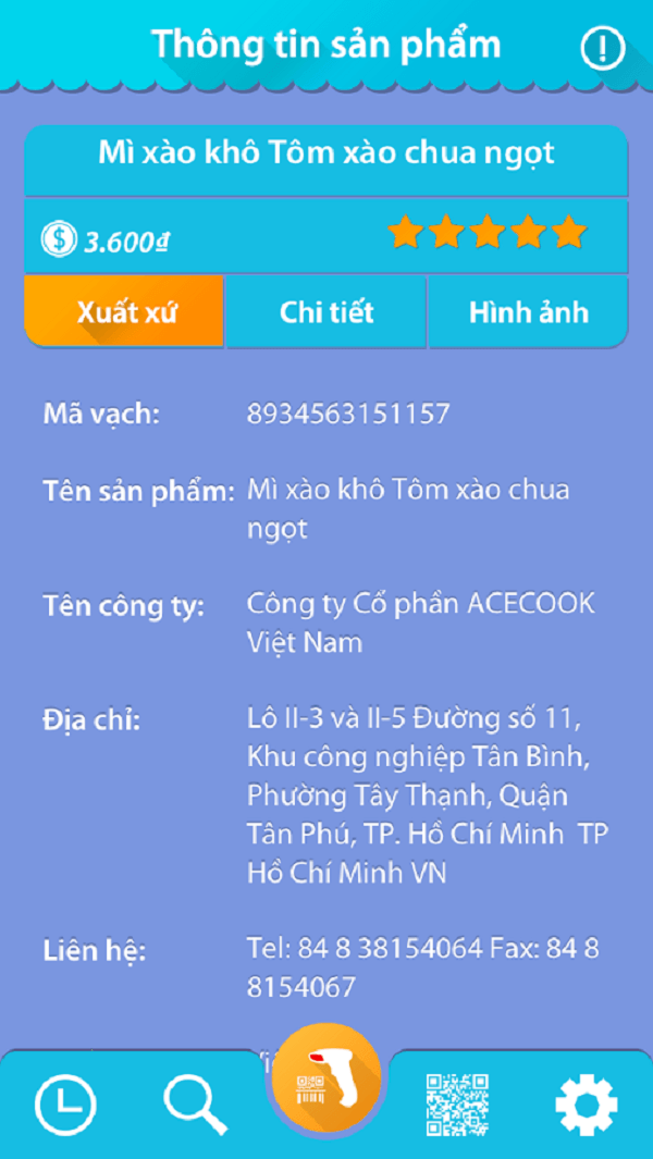 Ứng dụng Barcode Viet Ứng dụng Barcode Viet