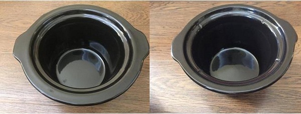 Phân biệt nhờ lõi sứ bên trong nồi Phân biệt nhờ lõi sứ bên trong nồi