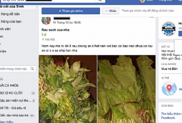 Thực phẩm online tràn lan khó kiểm soát chất lượng