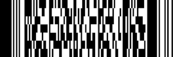 Mã vạch 2D theo chiều ngang