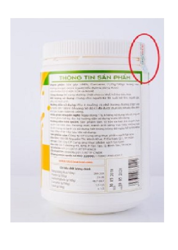 đồ uống cũng cần tem chống giả