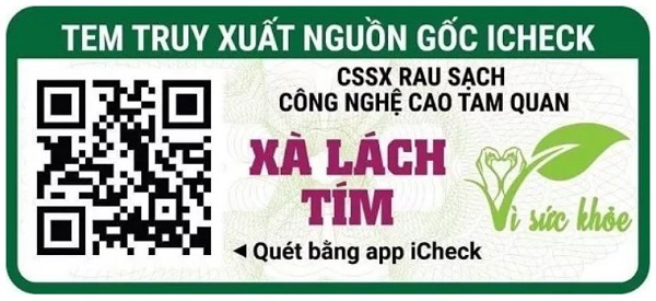 Tem truy xuất nguồn gốc qrcode